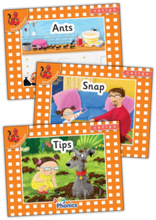 Jolly Phonics Readers - Set 1 - Orange Level (Pack Of 3)